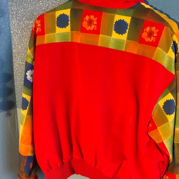 Flower vintage jacket - Picture 3 of 4